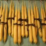 Beeswax Taper Candles